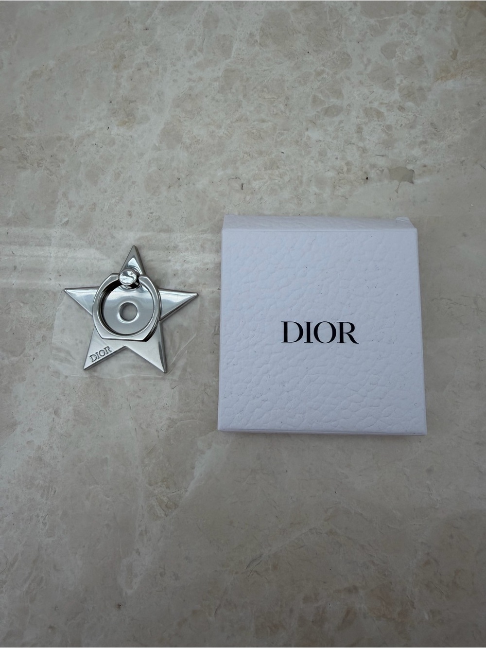 Authentic Christian Dior Star Smartphone Ring Holder